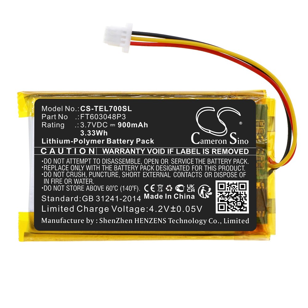 Battery for Turtle Beach Ear Force,Beach Ear Force Stealth 520,FT603048P3