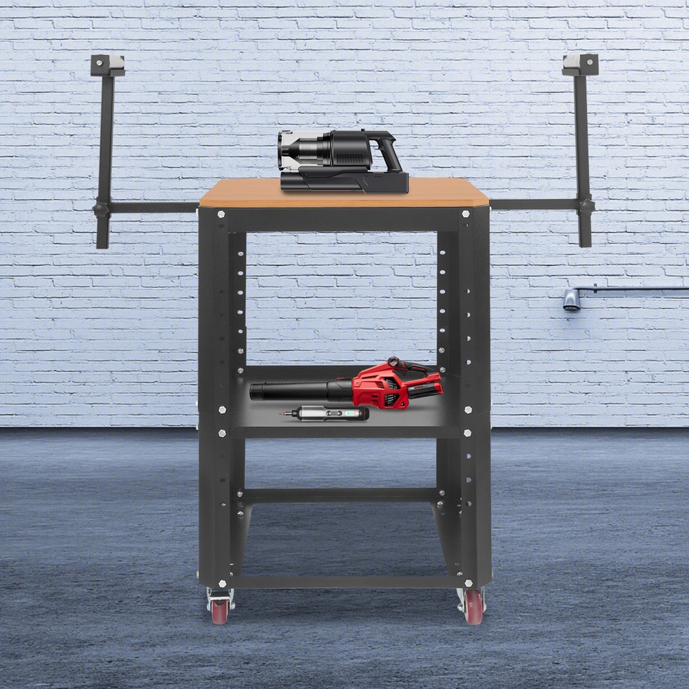 Rolling Planer Stand, Height Adjustable Planer Table W/ Wheels&extension Rollers