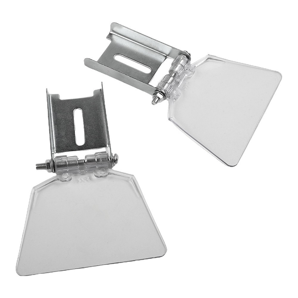 2pcs Replacement Guard Bench Grinder Eye Protection Safety Shields With Bracket