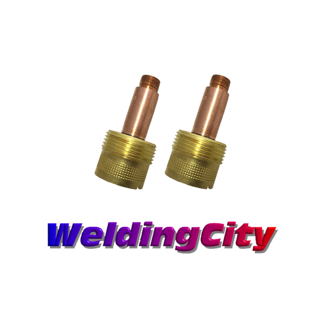 WeldingCity® 2-pk TIG Welding Large Gas Lens 45V116 1/16" Torch 17/18/26 | USA