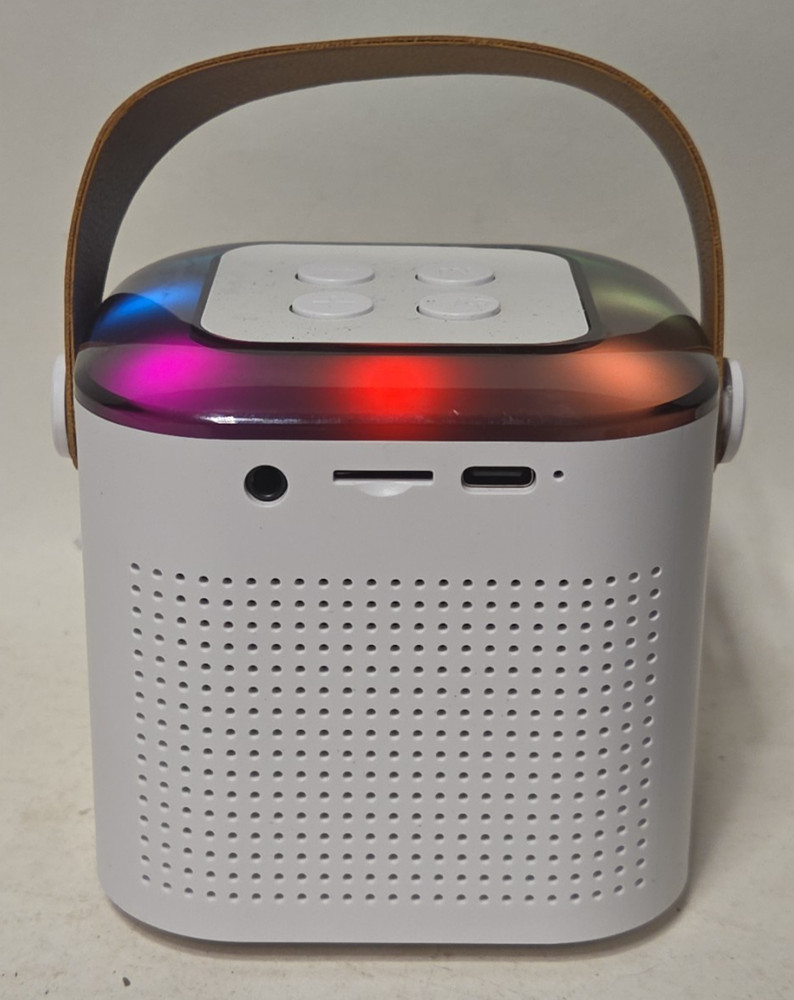 Mini Karaoke Machine for Kids,Portable Bluetooth Speaker with Wireless Microphon