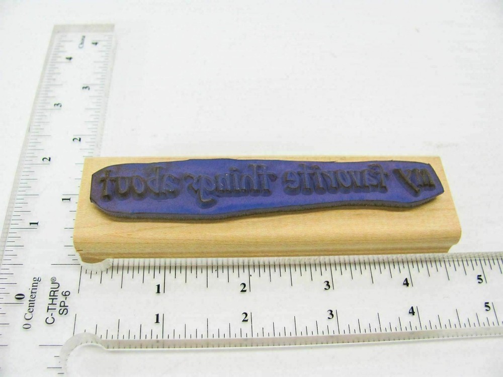 Favorite Things Rubber Stamp - Stamp Set A491