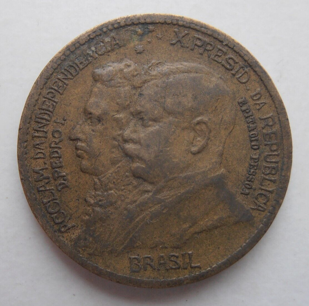 BRAZIL 1000 REIS 1922