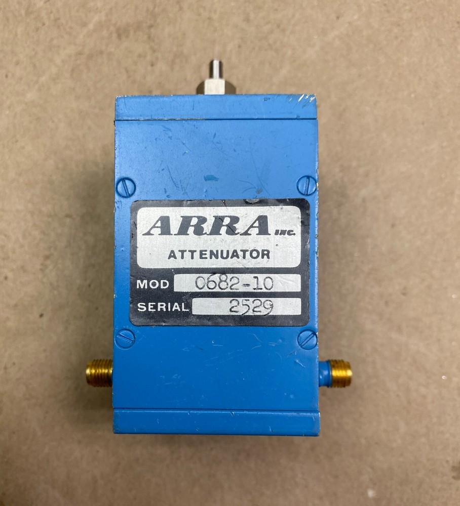 RF ARRA 0682-10  0-10db 1W DC-250Mhz Variable Attenuator