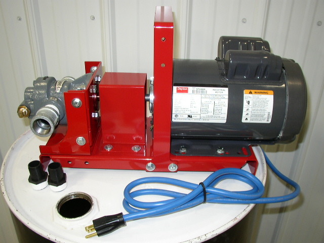 New Waste/Bulk Oil Pump, 3/4 HP, 1" Ports, 16 GPM, Heaters, Burners, Transformer