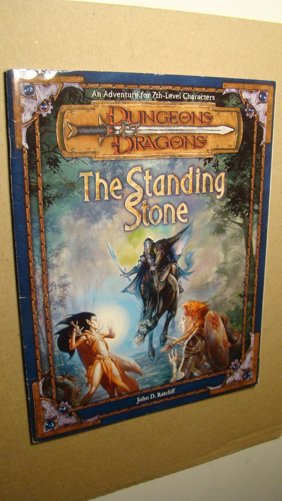 MODULE - STANDING STONE *NICE* COMPLETE ORIGINAL DUNGEONS DRAGONS
