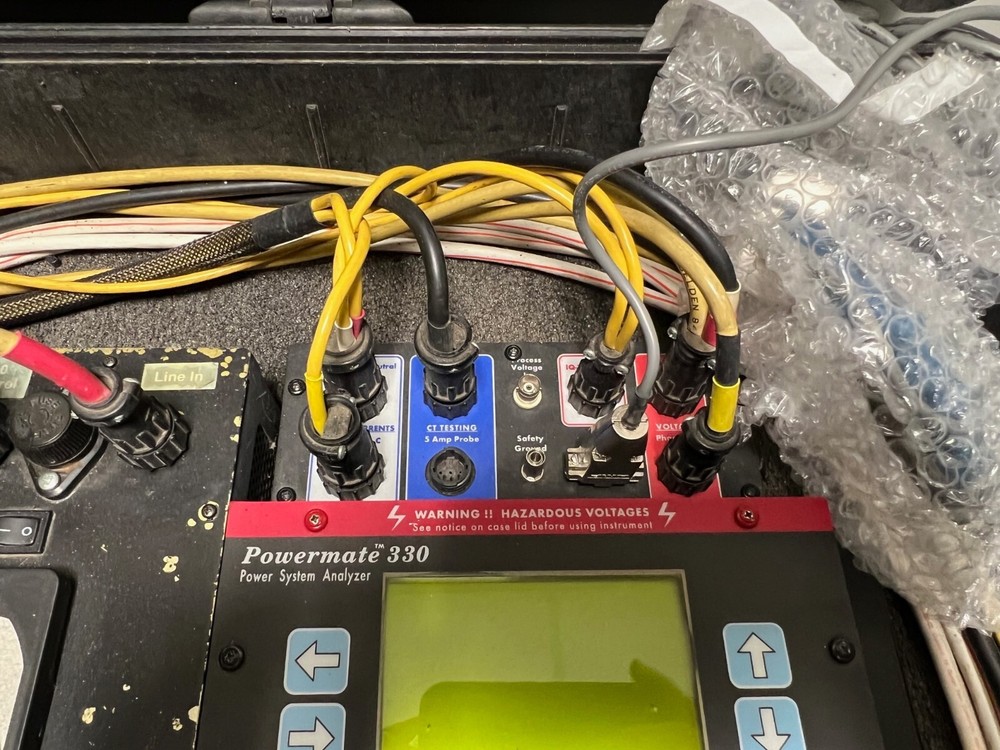 PowerMetrix PowerMate 330 Power System Analyzer with 430 Load/Current Source Box