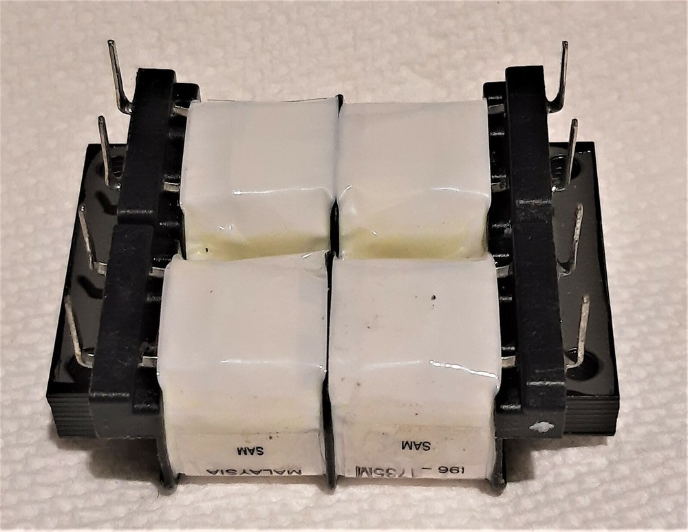 Tamura 3FL12-200 115/230V Primary dual 6.3V Secondary 2.5VA Flat PCB mount