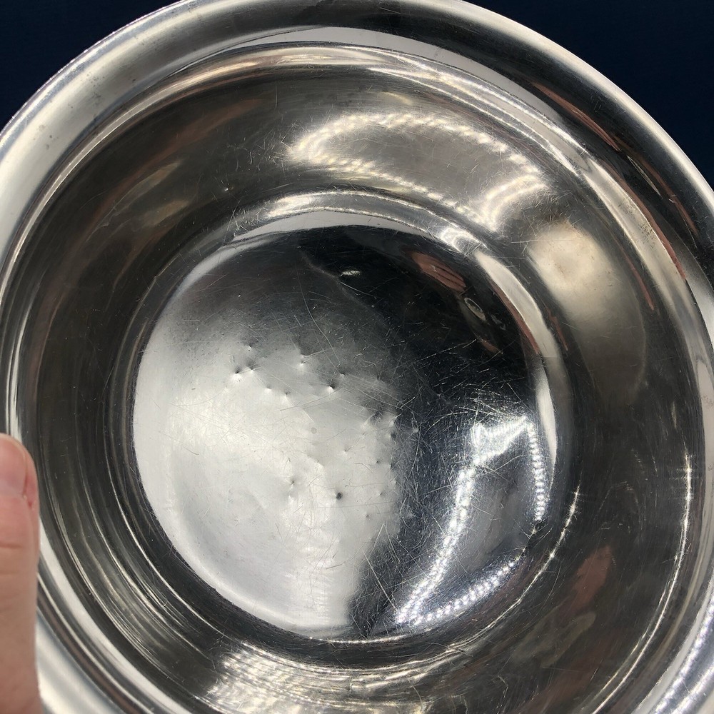 Large 10” Watson Sterling Silver Footed Bowl/ No Monogram /b