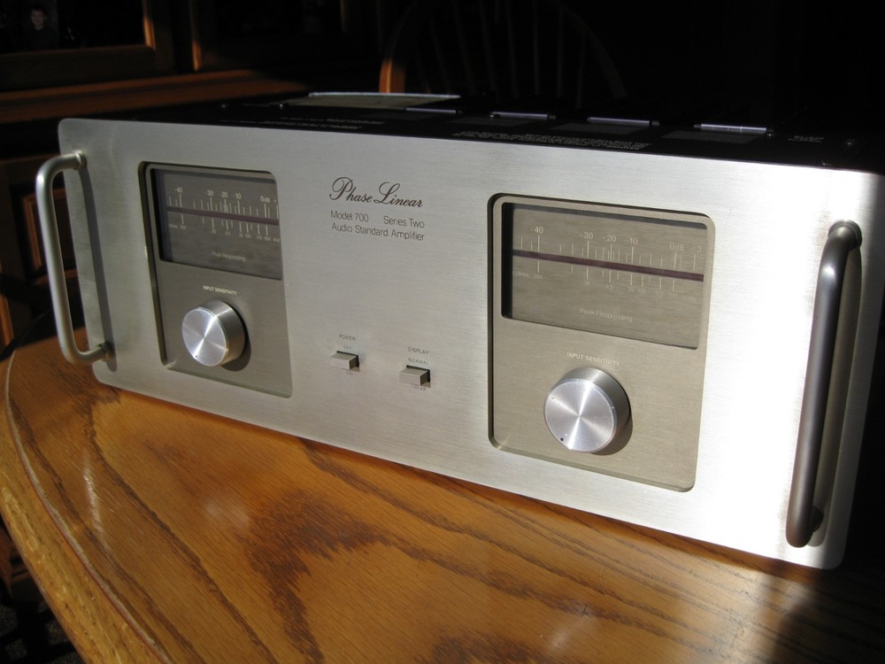 🇺🇸 😃 🎶 🔥 vintage phase linear 700 series 2 amp