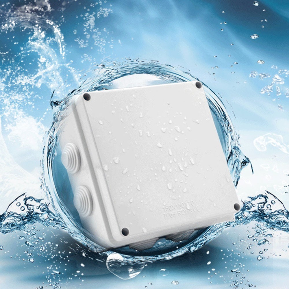 Long Lasting Plastic Electrical Cable Connector Box for Outdoor Environments
