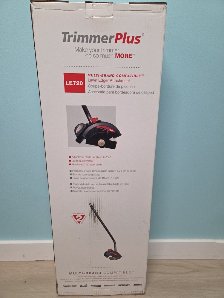 TrimmerPlus LE720 Edger attachment- NEW