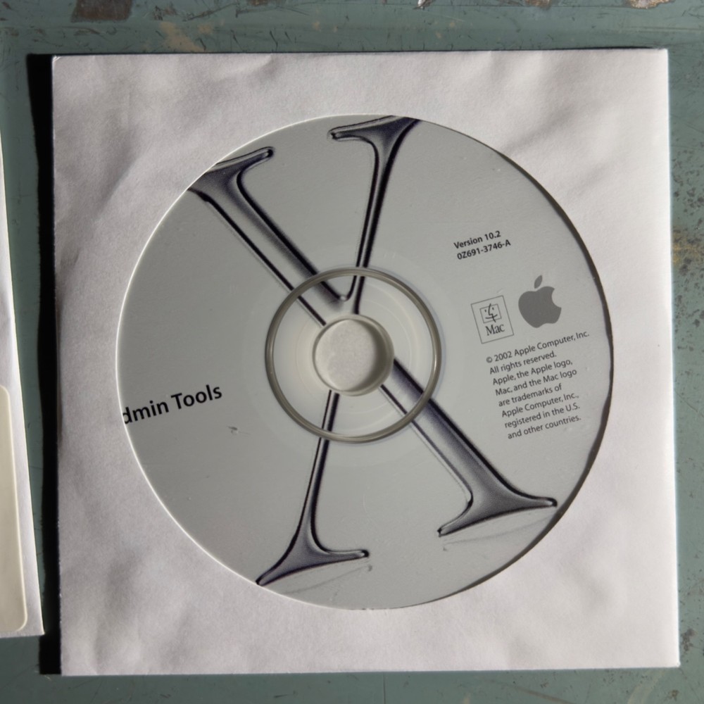 Apple Mac OS X Server 10.2 Jaguar NFR Complete, Mac OS 9 Netboot, WebObjects 5.1