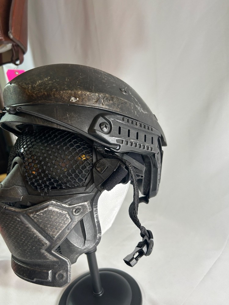 2 part centurion helmet & mask/airsoft