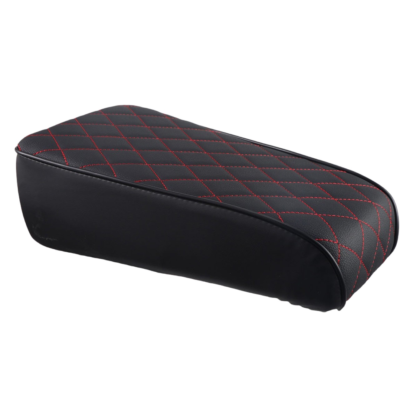 Red Diamond Stitch Retro Mini bike Seat for Coleman CT100U 98cc ct100