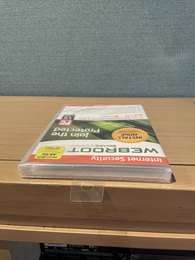 Webroot SecureAnywhere Internet Security Full Version for Windows & Mac - NEW