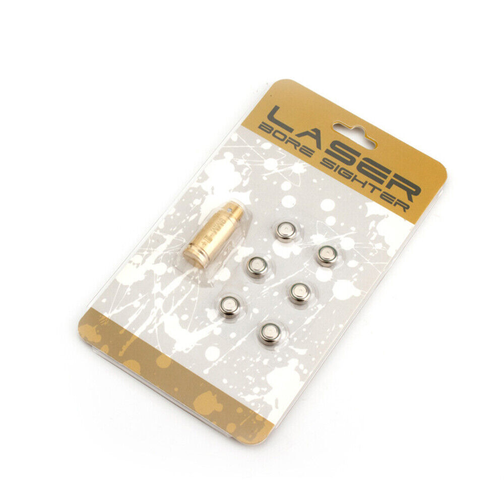 Laser Bore Sight Sighter BoreSighter Red Dot Laser Cartridge Battery Included US