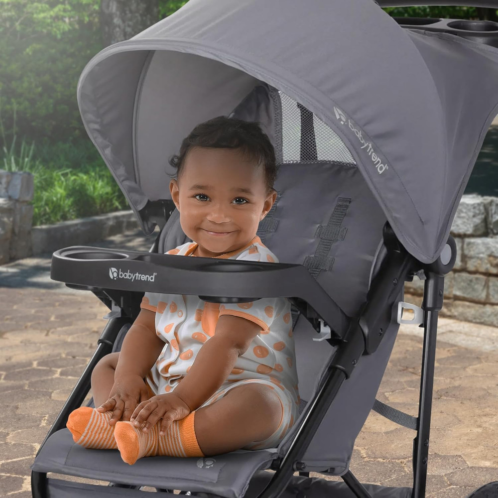 Stellar Grey Journey Jogging Stroller for Active Parents and Kids