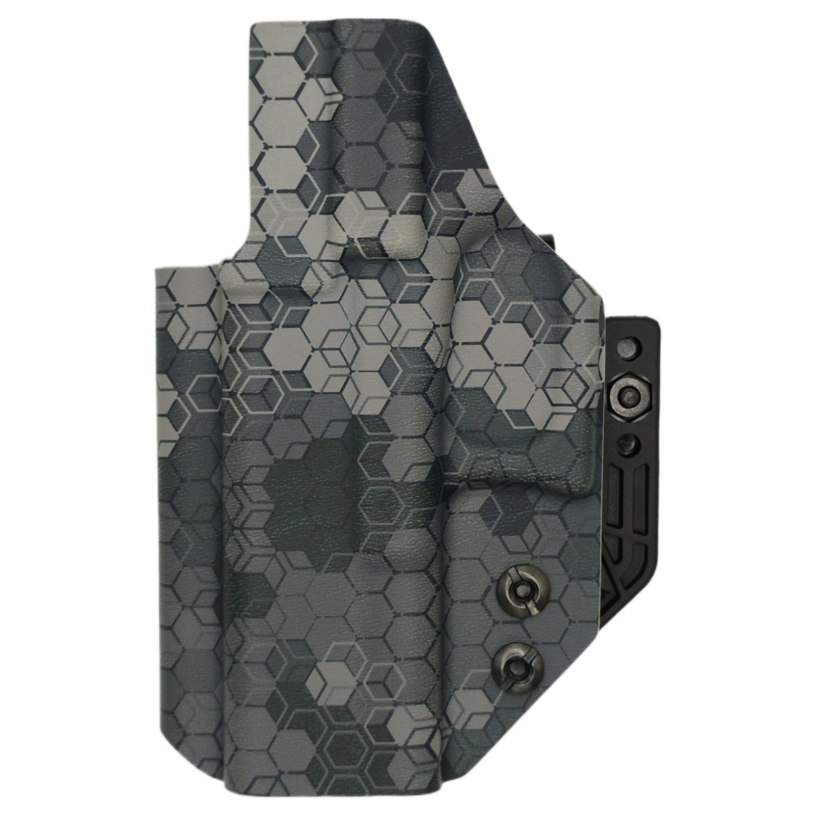 IWB Holster w/Tuckable Clip & MOD Wing - Optic Ready - Hexcamo Gray