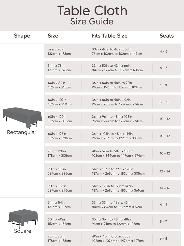 Utopia Kitchen 1 Pack 4 Foot Rectangle 60" x 84" (1PC - Rectangular), White