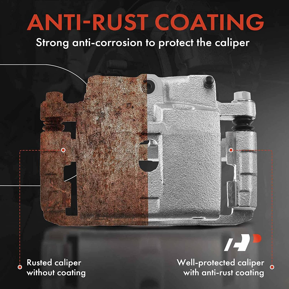 Disc Brake Caliper Assembly with Bracket Compatible with Select Dodge Models - R