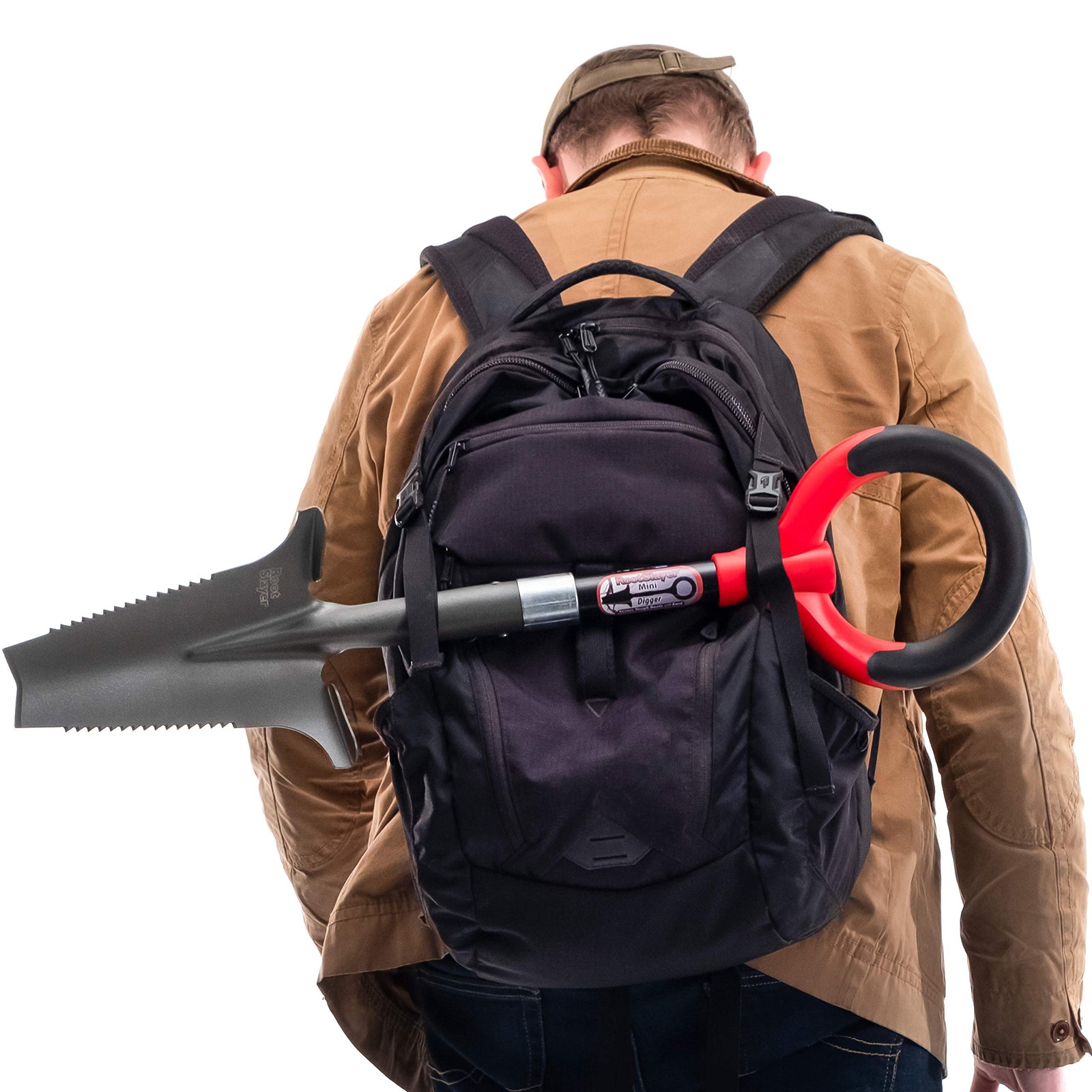 22411, Mini-Digger Shovel, Red