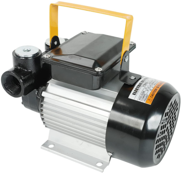 Bomba eléctrica autocebante 110V para aceite y diésel 60L/min transferencia