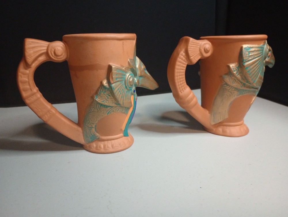 Stargate Anubis & Horus Collectable Mug Ceramic -1994 Applause