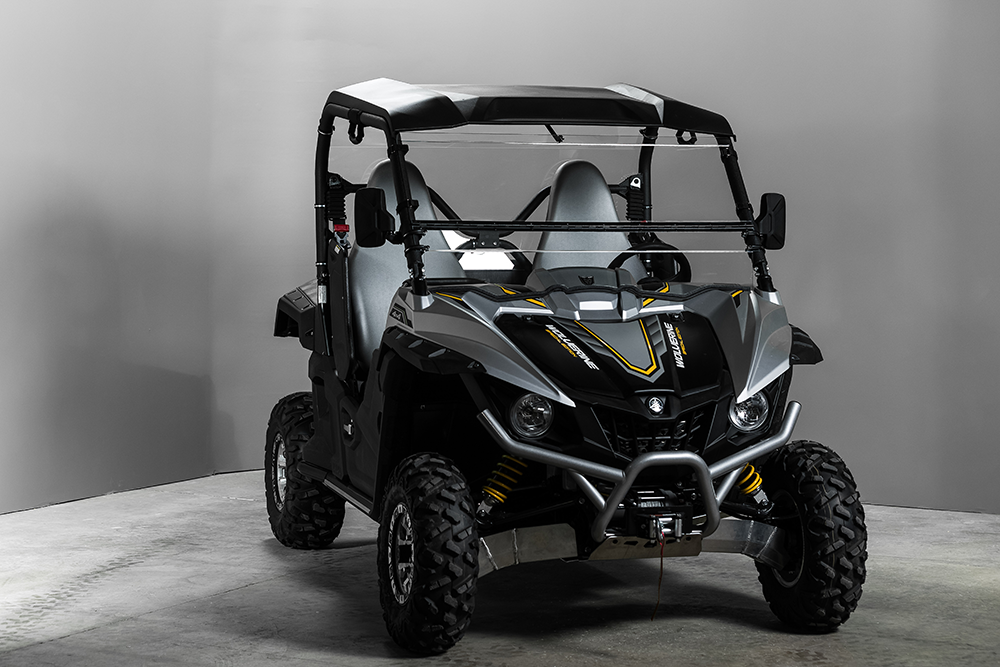 TERRARIDER YAMAHA WOLVERINE TILTING UTV WINDSHIELD - STD. 3/16"