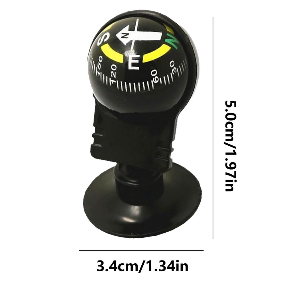 Compass Navigation Dashboard Car Compass For Car Boat Cycling Hiking Direction