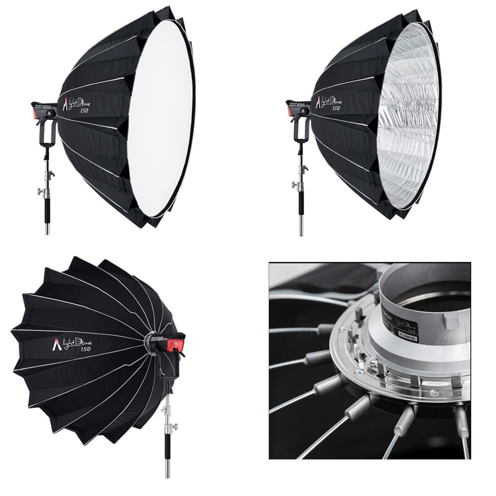 Aputure Light Dome 150 Softbox 150cm Large Deep Parabolic Lighting Modifier
