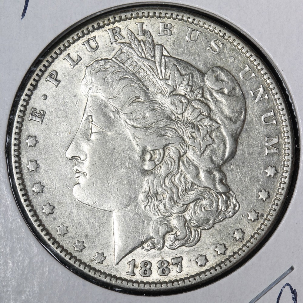 1887 Morgan Silver Dollar E321 ZEL