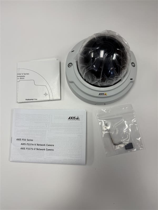 Axis Network Dome Camera P3375-V 01060-001 New Open Box