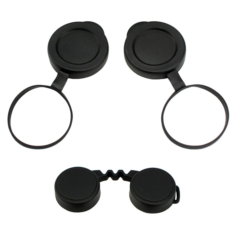Rubber Protective Lens Caps for Binocular Objective Lens Covers Optical