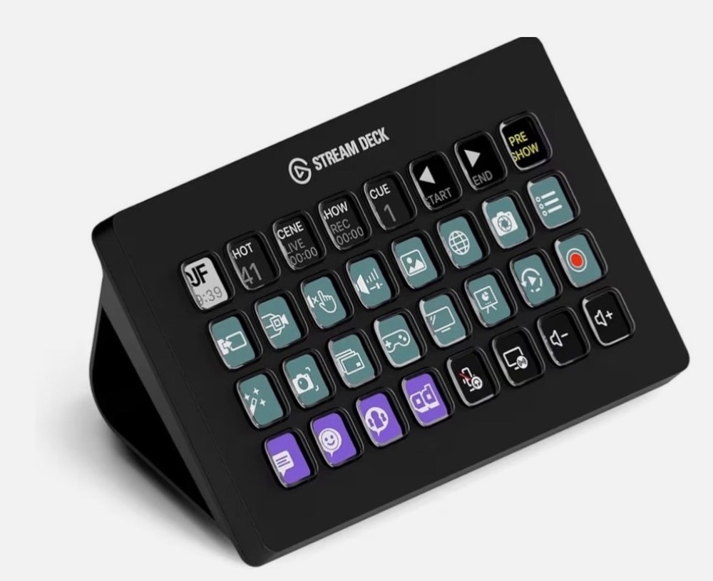 Stream Deck XL – Advanced Studio Controller, 32 Macro Keys, Trigger Actions