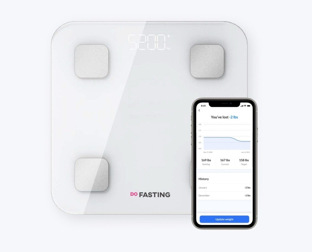 Do Fasting Smart Scale Bluetooth for IOS & Android New Sealed Fast Ship