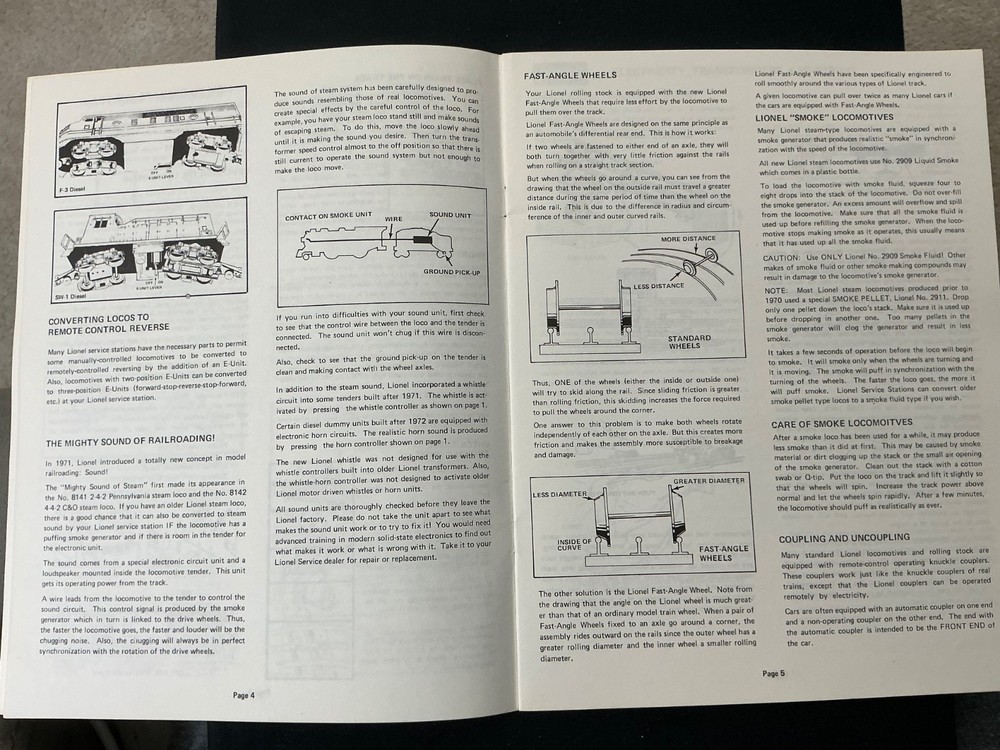 1975 LIONEL TRAIN AND ACCESSORY MANUAL
