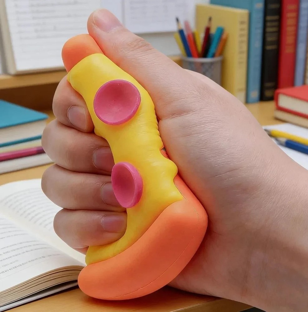 NeeDoh Squeezza Pizza Nee Doh Squeeze