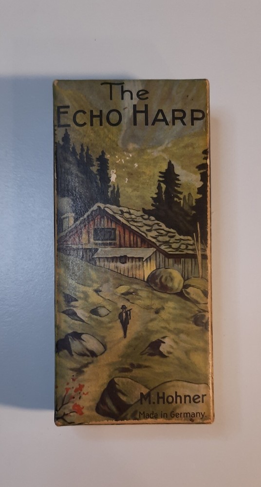 M. Hohner The Echo Harp Double Sided Harmonica Vintage
