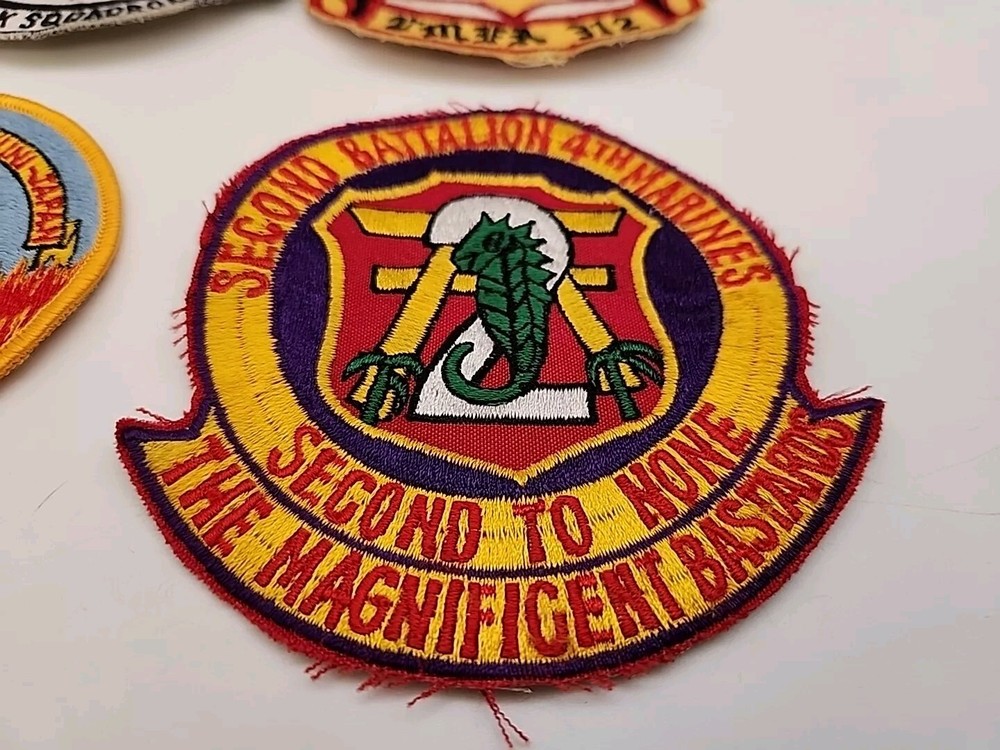 U.S Marine military lot 4 patch