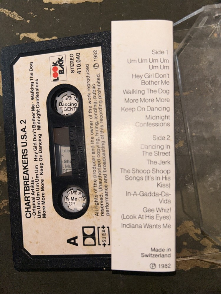 chartbreakers usa 2 cassette lookback. C19