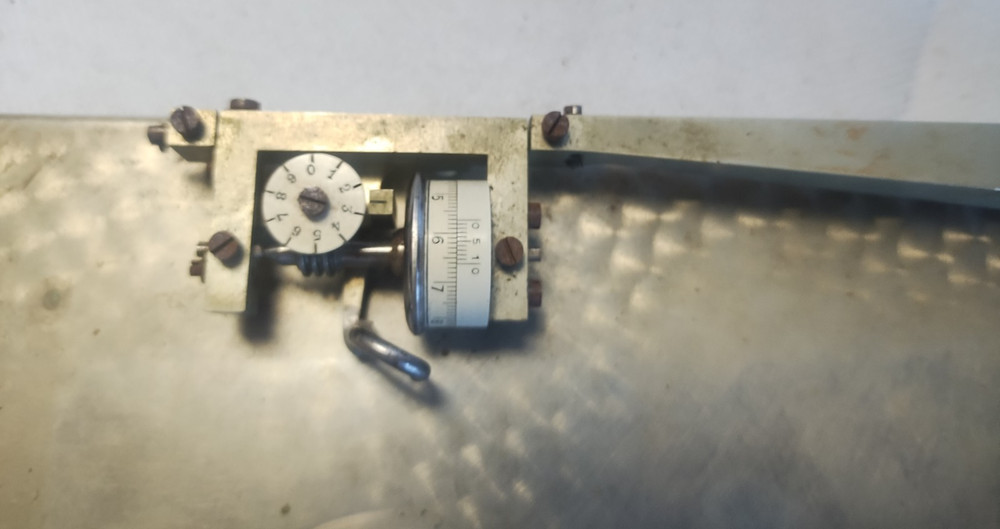 Antique Foxboro Square Root Planimeter with Tracing Pen