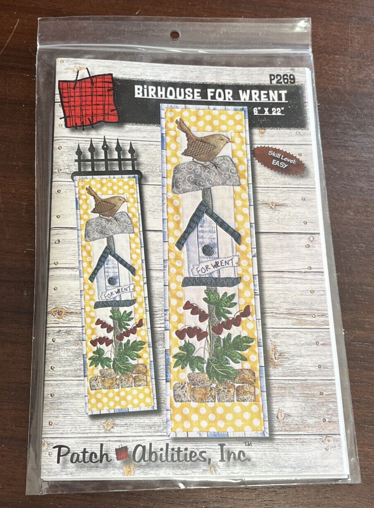 Patch Abilities, Inc. Pattern P269 - Birdhouse for Wrent - Free Shipping