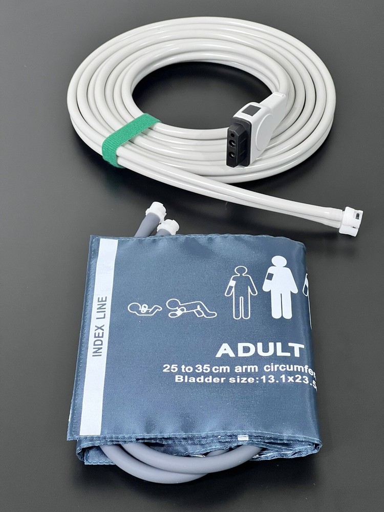 GE E-PRESTN Module NIBP Bundle - Air Hose & Cuff - Same Day Shipping