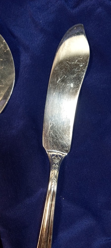 5 PC. SERVING UTINSELS Wm Roger A1 Plus Oneida LTD 1934 Malibu Pattern