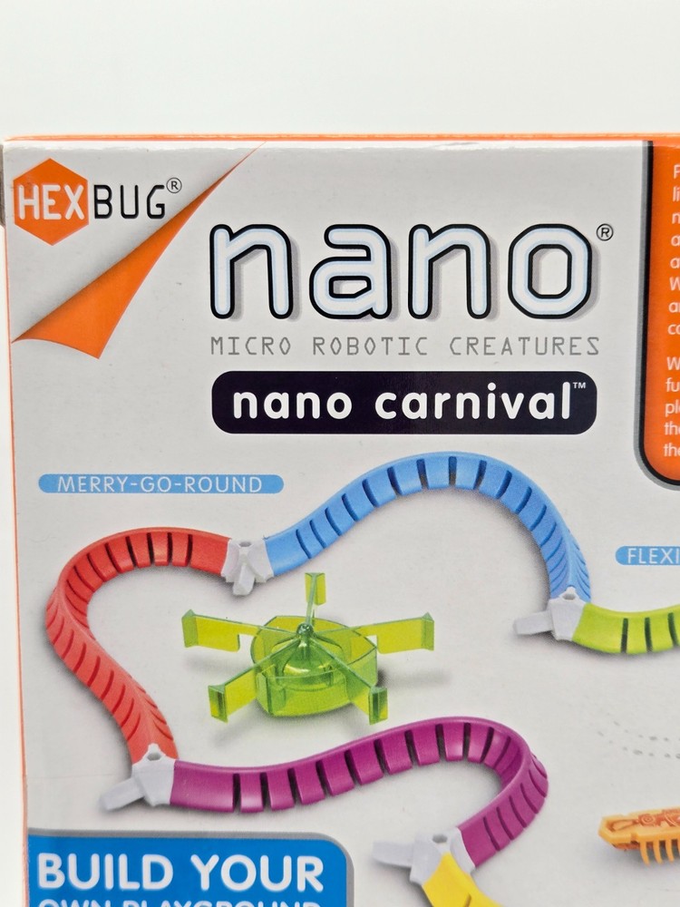 Hexbug Nano Micro Robotic Creatures Playground Merry Go Round Set New