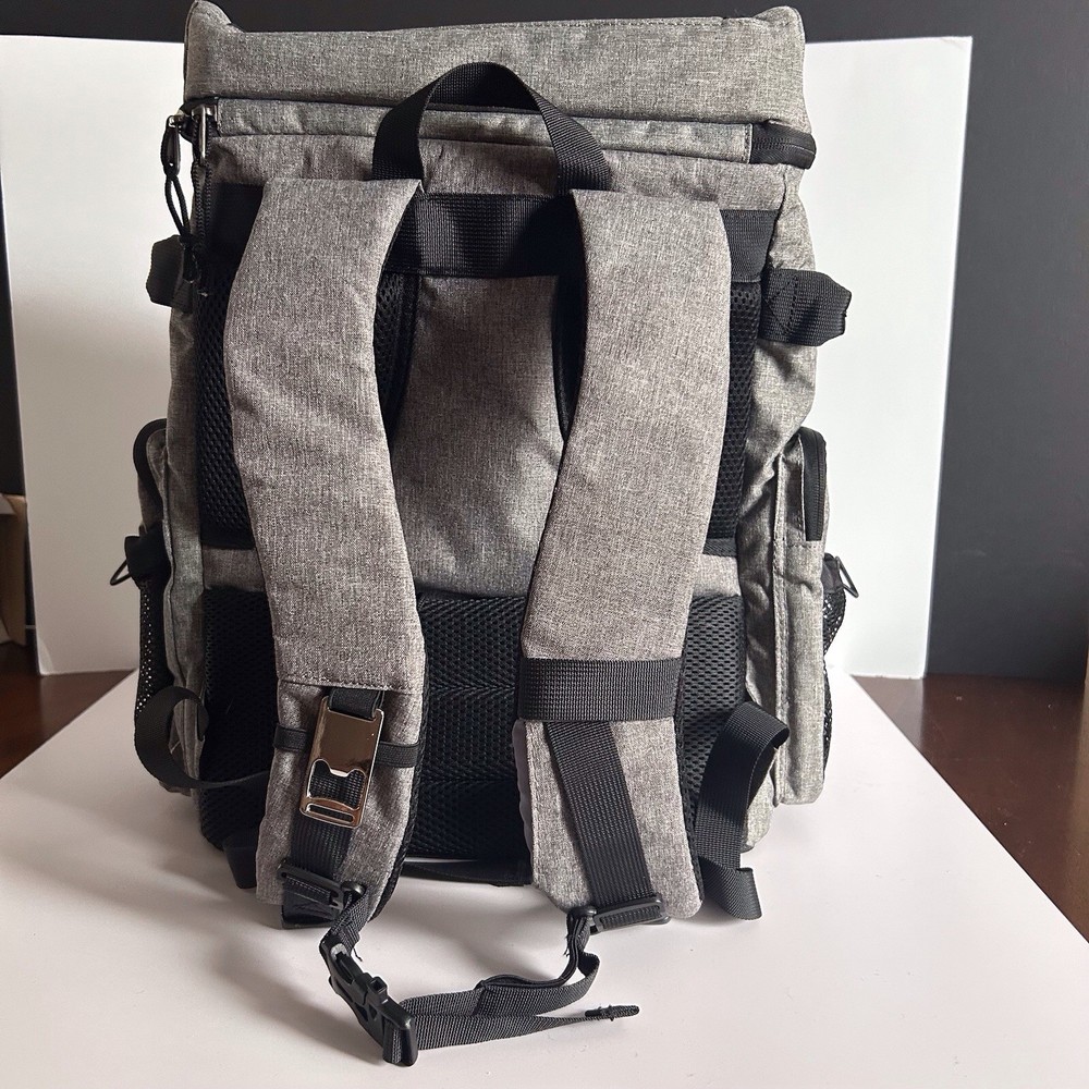 Maelstrom Backpack Cooler Gray Soft Lightweight 35 Can Insulated