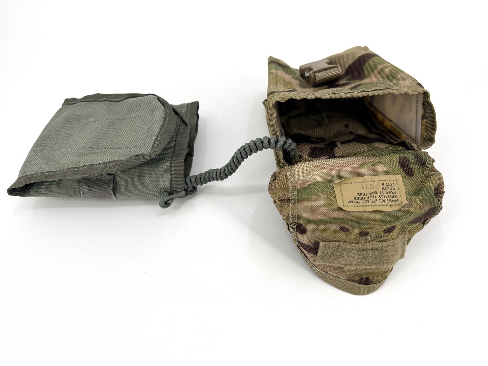 USGI Military MOLLE Multicam IFAK First Aid Kit Pouch with Insert
