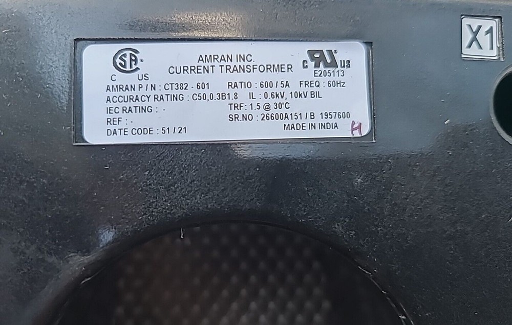 Amran CT382-601 Current Transformer