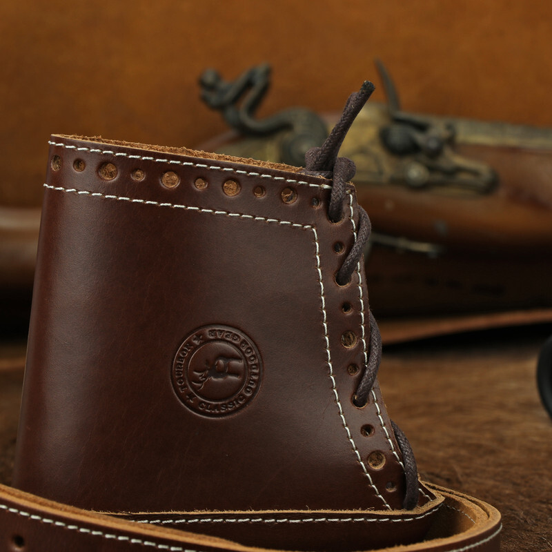 TOURBON Leather Butt Stock Protector Slip-on Recoil Pad Henry Rifle Shooting US